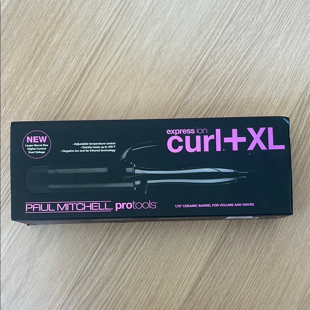 BNIB Paul Mitchell Express Ion Curl+ XL - Black